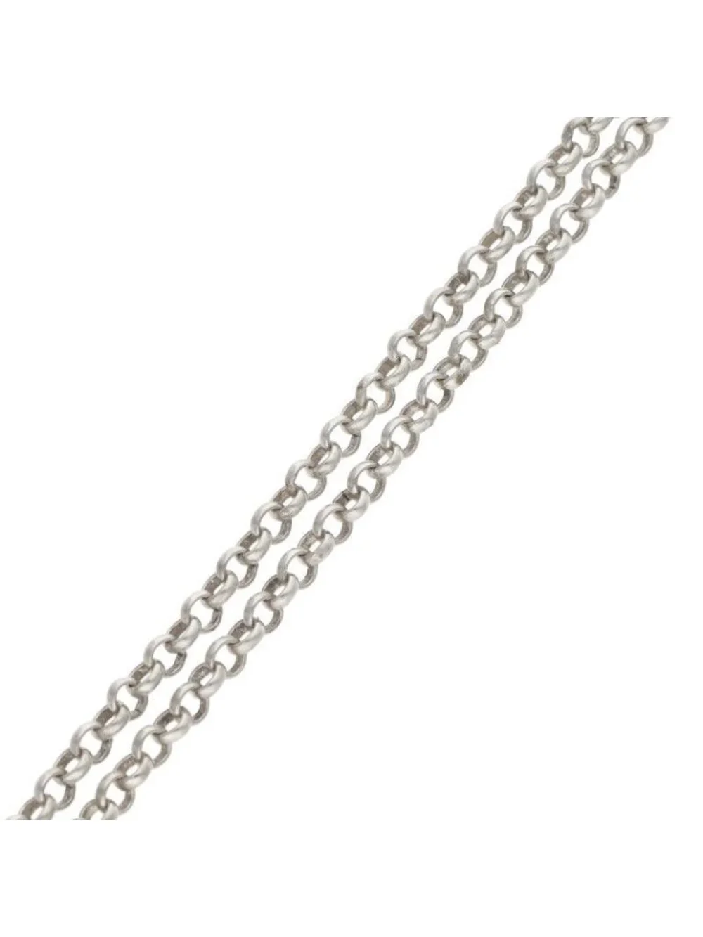 Chrome Hearts Neckchain Roll Chain Silver Necklace